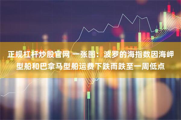 正规杠杆炒股官网 一张图：波罗的海指数因海岬型船和巴拿马型船运费下跌而跌至一周低点